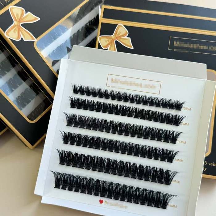 Cashmere Soft Cluster Lashes Wholesale Private Label Self-Adhesive Lash Cluster